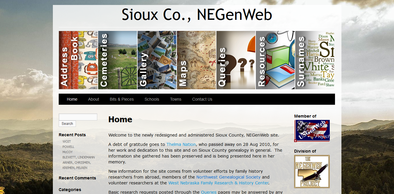 Sioux Co., NEGenWeb